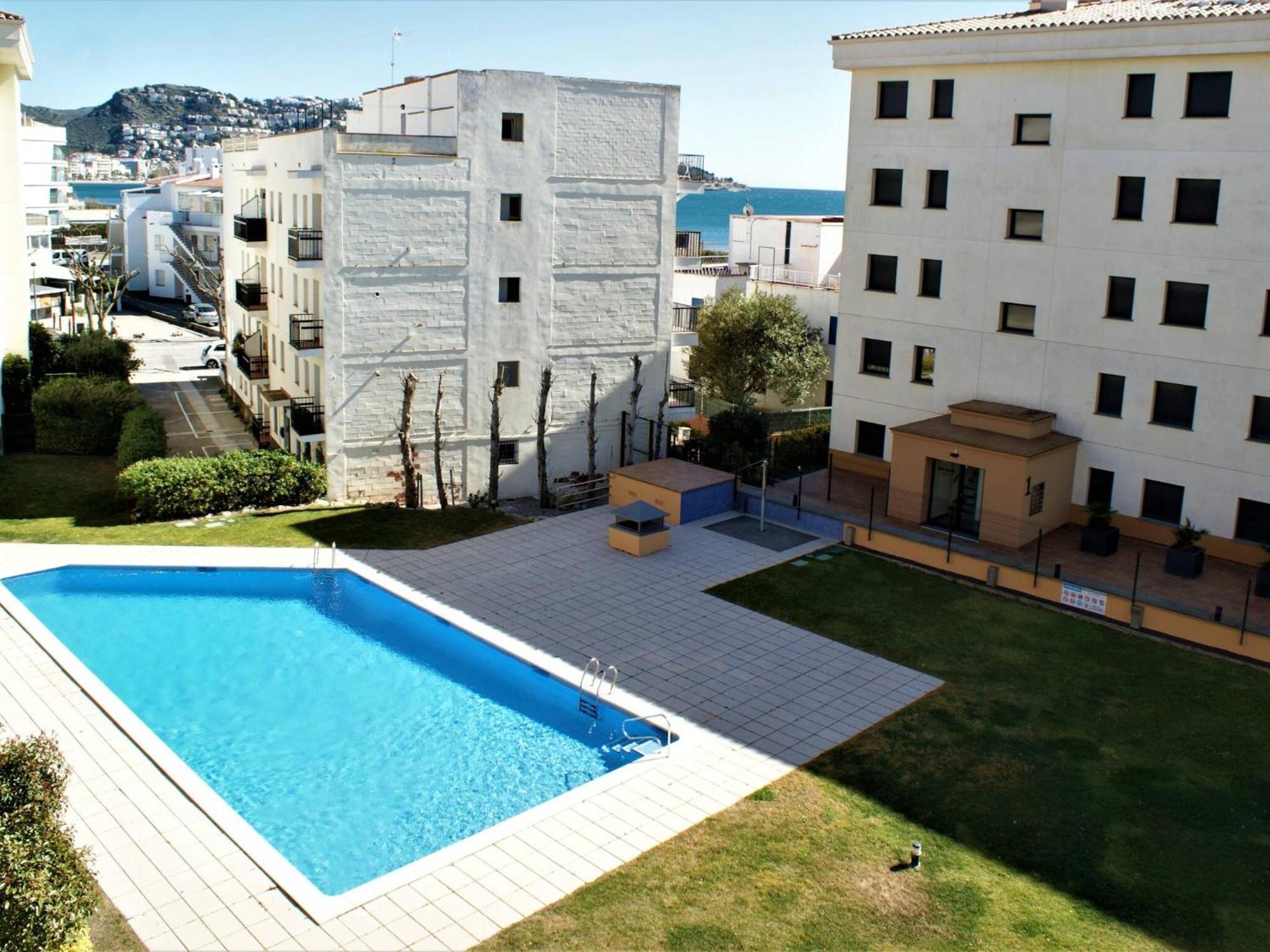 Apartamento En Roses A 2 Min De La Playa Con Vistas Al Mar Av-18 ชีโรนา ภายนอก รูปภาพ